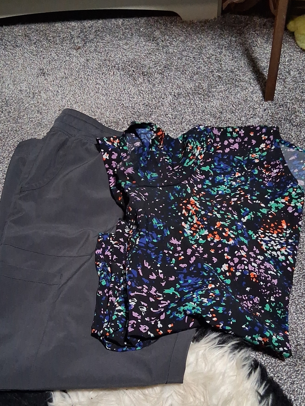 Scrub Top And Pants
